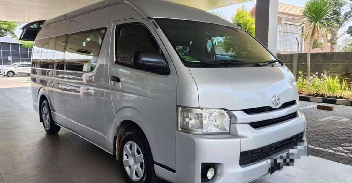 Surabaya: Private Car Charter With Driver in Group by Van - Highlights and Inclusions