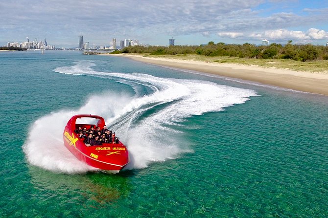 Surfers Paradise, Gold Coast Jet Boat Ride: 55 Minutes - Inclusions and Meeting Details