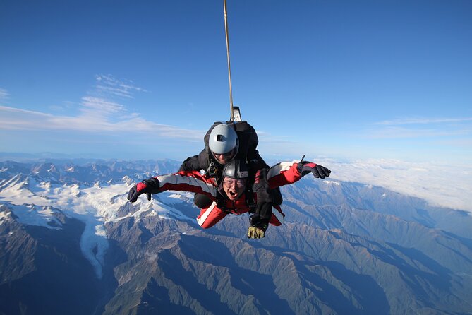 Tandem Skydive 13,000ft From Franz Josef - Ascending to 13,000ft