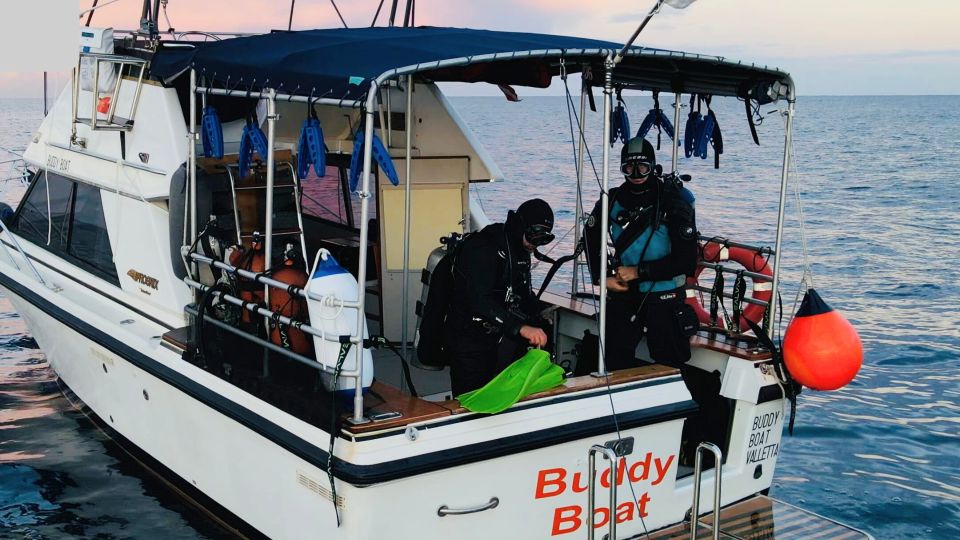 Thrilling Dive Tour Comino Near Island With Three Dive - On-board Comfort and Convenience Features