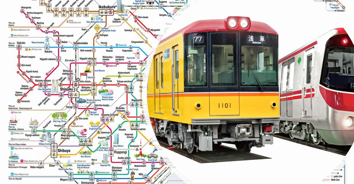 Tokyo: 24-hour, 48-hour, or 72-hour Subway Ticket - Redemption Process