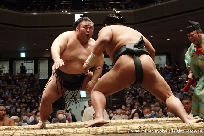 Tokyo Grand Sumo Tournament Viewing Tour With Tickets - Sumo Tournament Experience Details