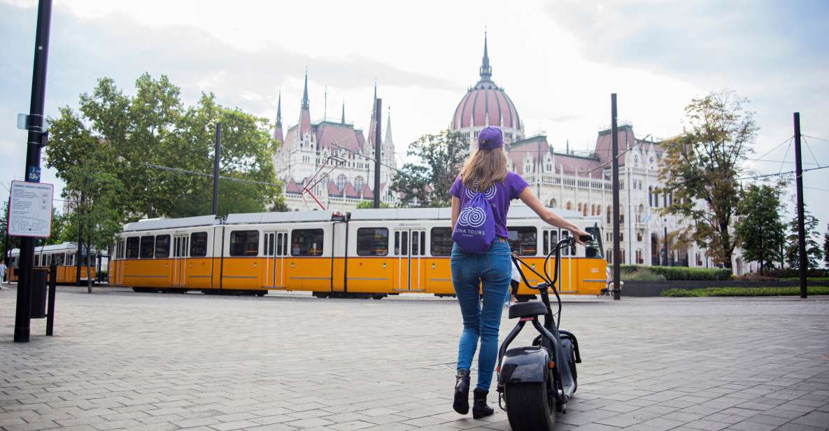 Top Sights of Pest Downtown on E-Scooters Incl. Parliament - Danube Bank Beauty Experience
