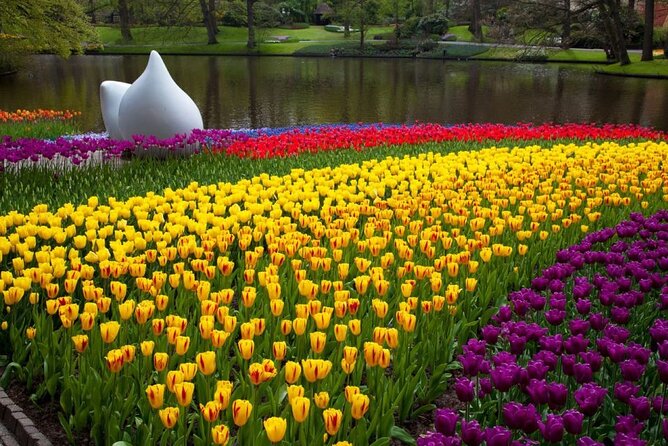 Tour to Keukenhof, Tulip Farm and Windmill Cruise From Amsterdam - Keukenhof Experience