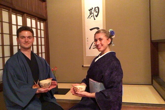 Traditional Tea Ceremony Wearing a Kimono in Kyoto MAIKOYA - Educational and Memorable Experience