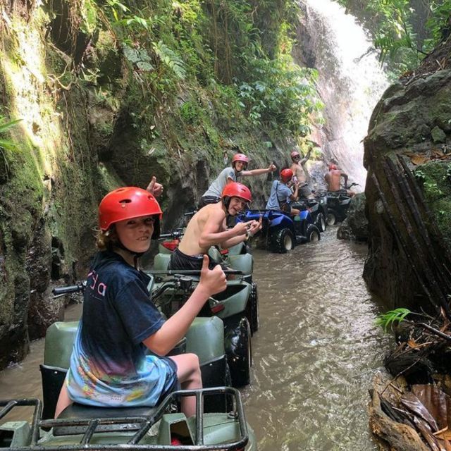 Ubud: Jungle, Waterfall, and Tunnel ATV Tour & Lunch Options - Experience Highlights