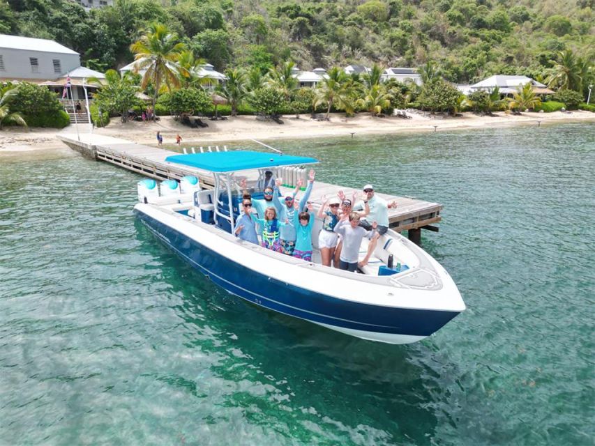 US Virgin Islands Boat Trip on Midnight Express - Inclusions