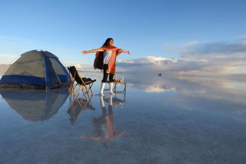 Uyuni: 1 Day 1 Night Uyuni Salt Flats, Tent Experience. - Inclusions