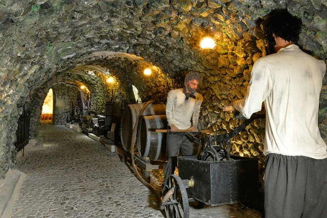 Visit to a Wine Museum and Wine Tasting in Santorini - Wine Tasting at Volcan Wines Room