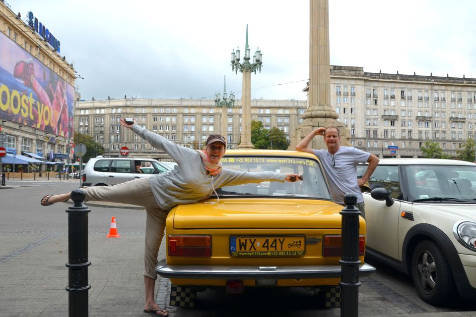 Warsaw Communism Private Tour in a Retro Fiat - Tour Highlights