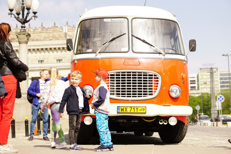Warsaw: Highlights Guided Retro Bus Tour - Booking and Availability