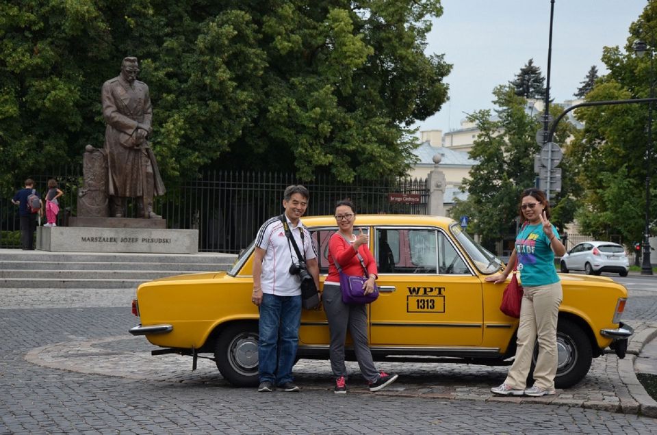 Warsaw: Historic Private Tour in Retro Fiat - Review Summary