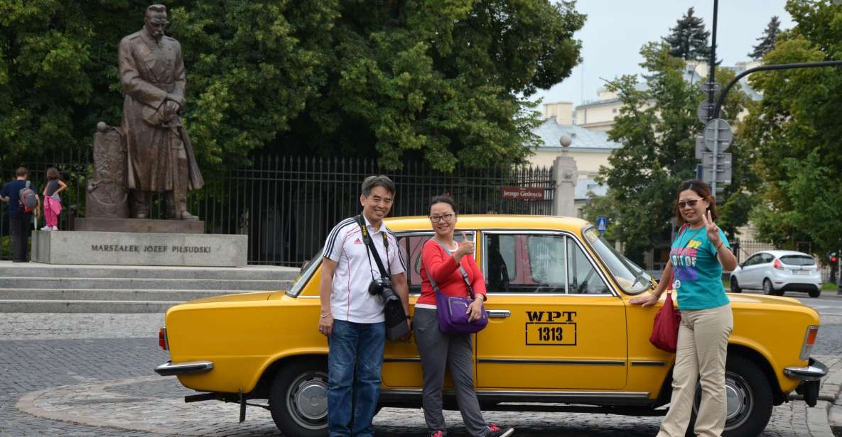 Warsaw Must-Sees: 4-Hour Private Tour by Retro Fiat - Tour Highlights