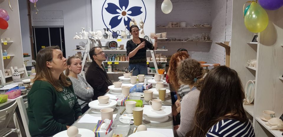 Warsaw: Pottery Decorating Ceramic Workshop - Workshop Activities Schedule