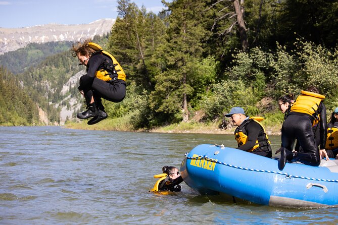 Whitewater Rafting in Jackson Hole : Family Standard Raft - Inclusions and Add-Ons