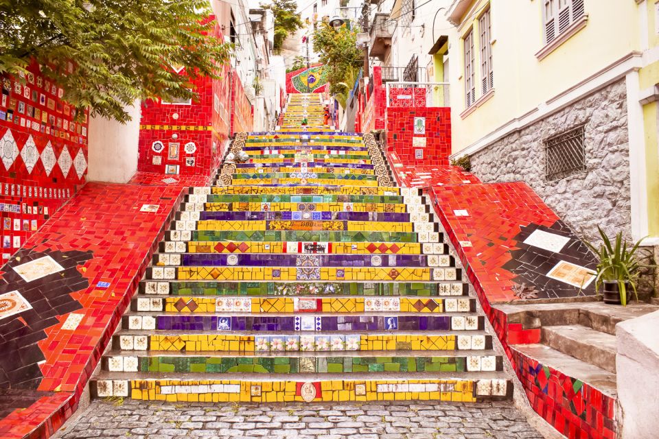 Wonders of Rio: Christ, Selaron Steps, and Tijuca Forest - Discovering the Vibrant Selaron Steps