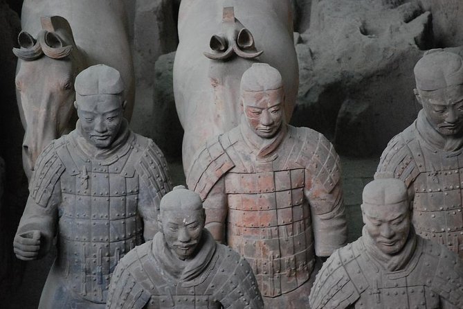 Xian Private Day Tour With Airport Transfer: Terracotta Warriors and City Wall - Terracotta Warriors Visit