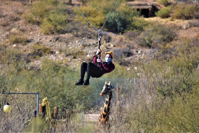 Zip Line Tour at Out of Africa Wildlife Park in Sedona,Camp Verde - Booking Process