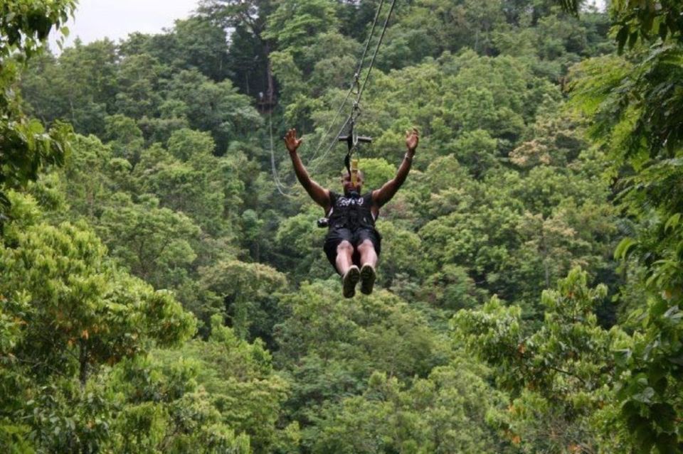 Zipline Over the Dunns River Falls Adventure - Additional Water Activities Available