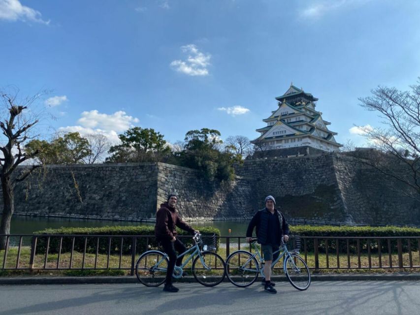 4-Hour Osaka Highlights Bike Tour With Lunch - Key Points