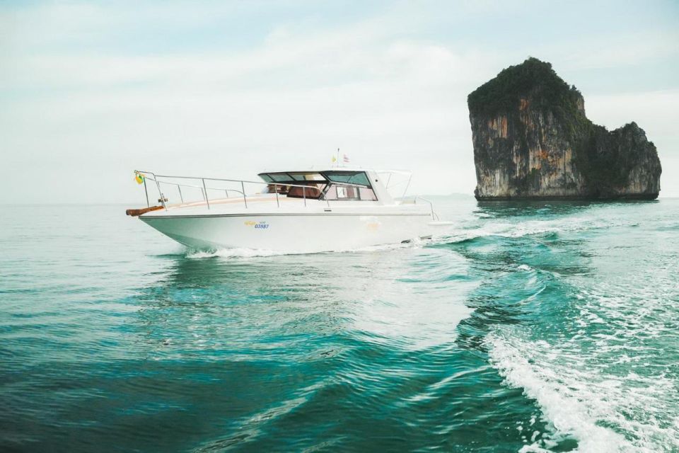 4 Islands Afternoon-Sunset Trip by Luxury Speed Boat W/Food - Key Points