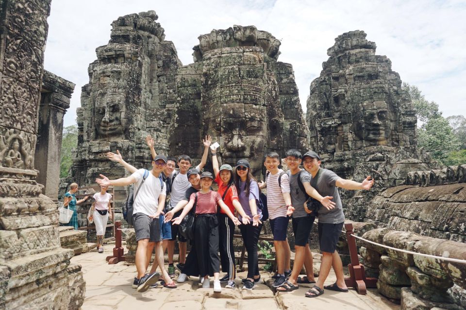 1 Day Angkor Wat Tour With ICare Tours - South Gate of Angkor Thom