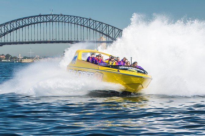 30-Minute Sydney Harbour Jet Boat Ride: Thunder Twist - Passenger Requirements