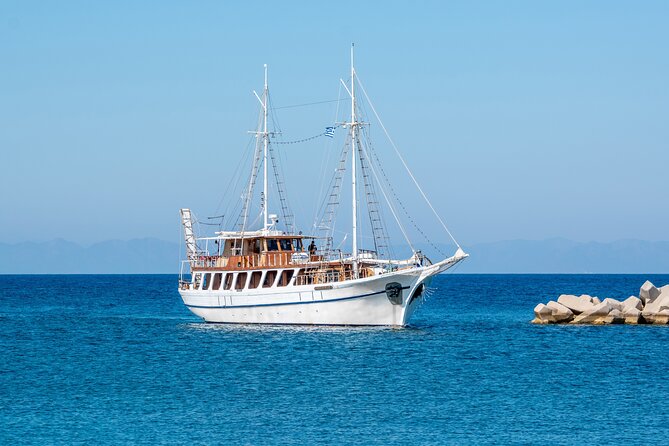 30m Wooden Traditional Boat - 6.5 Hours Day Cruise in Rhodes - Tour Duration