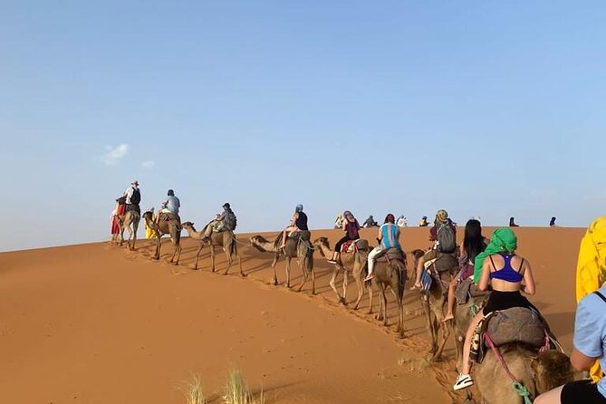 4 Days Desert Tour From Marrakech Merzouga Dunes & Camel Trek - Common questions