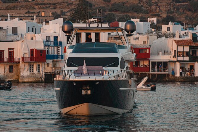 8 Hour Private Yacht Cruise in Delos Rhenia Mykonos Ferretti 830 - Terms and Conditions