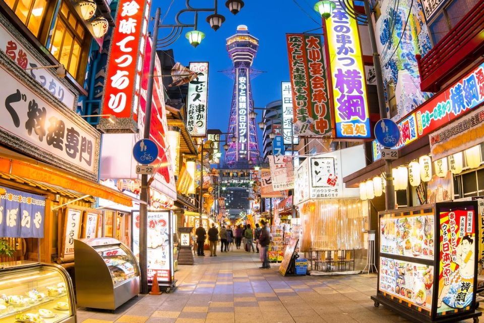 A Magical Evening in Osaka: Private City Tour - Location and Product Information