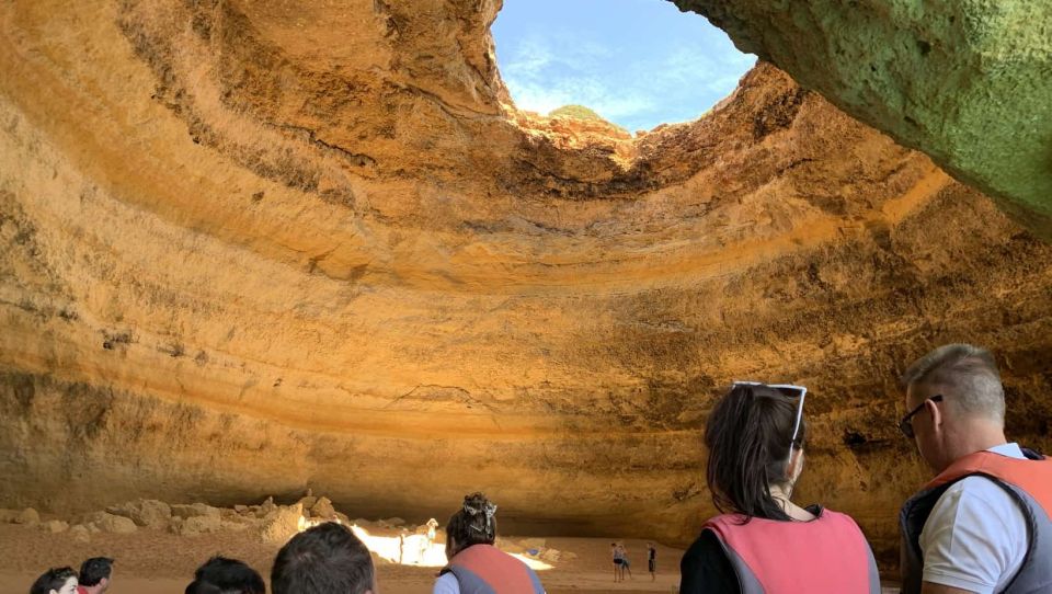 Algarve: Benagil Caves Open Speedboat Tour - Cave Entry and Wildlife Sightings