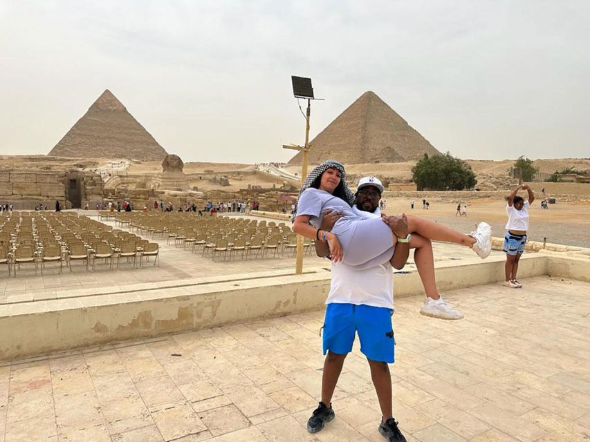 All-Inclusive Private Trip Pyramids Sphinx, Camel, VIP Lunch - Logistics Details