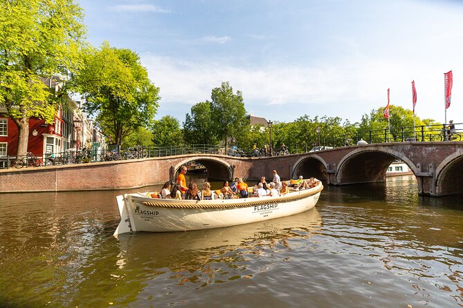 Amsterdam Private Boat Trip With Pizza and Unlimited Drinks - Booking Information and Pricing