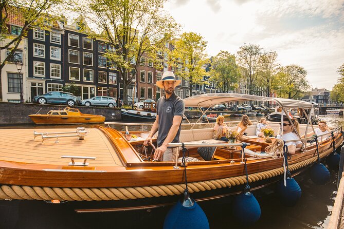 Amsterdam Small-Group Evening Canal Cruise Including Wine, Craft Beer, Cheese - Booking Details