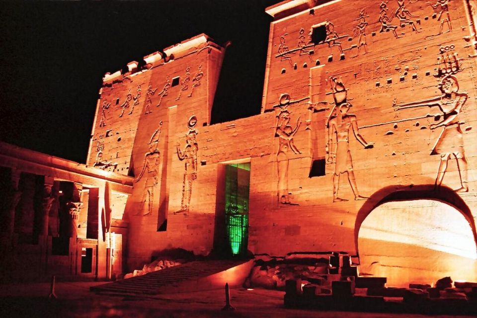 Aswan: Philae Temple Sound & Light Show With Transfers - Audio Guide Availability
