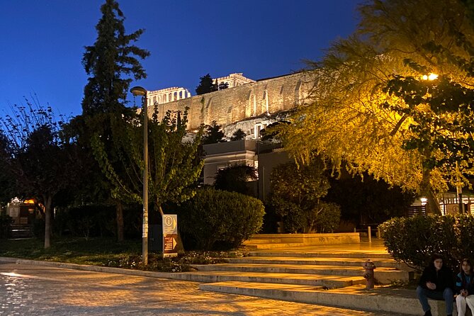 Athens Night Walk and Drinks - Strolling Through Historic Streets