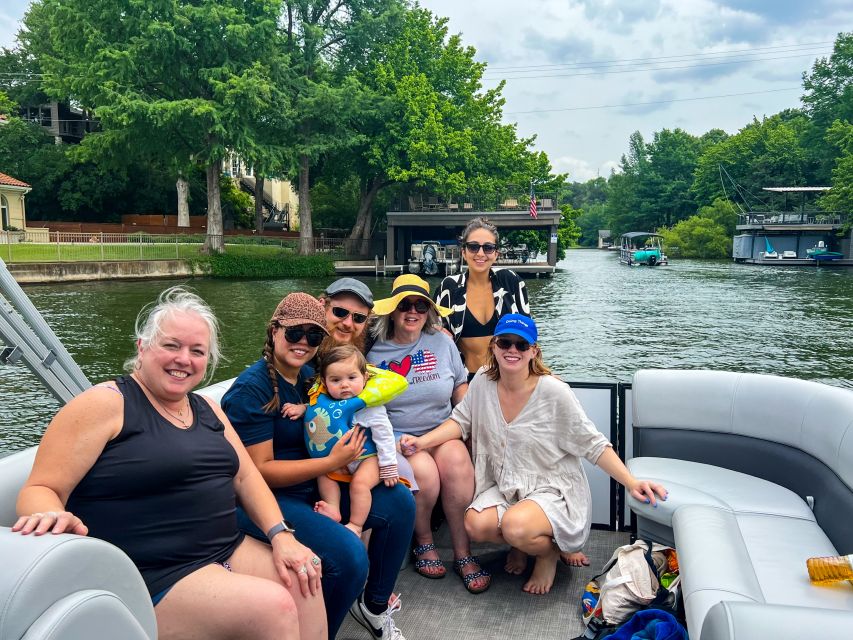 Austin: Lake Austin Private Boat Cruise - Full Sun Shading - Inclusions