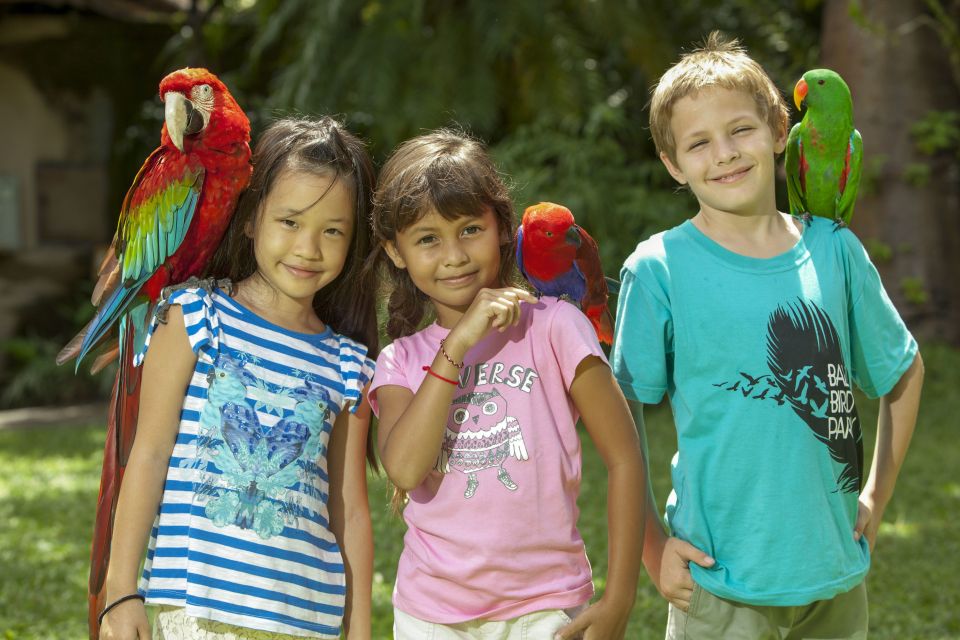 Bali Bird Park: 1-Day Admission Ticket - Additional Information