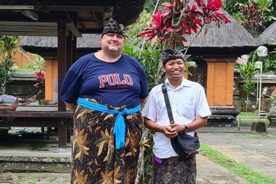 Bali: Private Custom Tour With a Local Guide - Inclusions