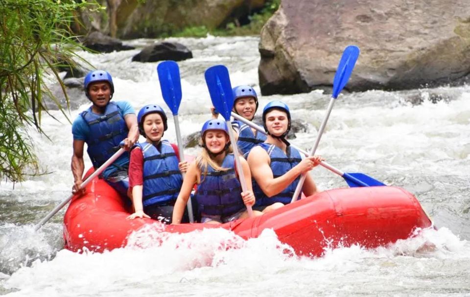 Bali: White Water Rafting Adventure and Ubud Tour - Inclusions