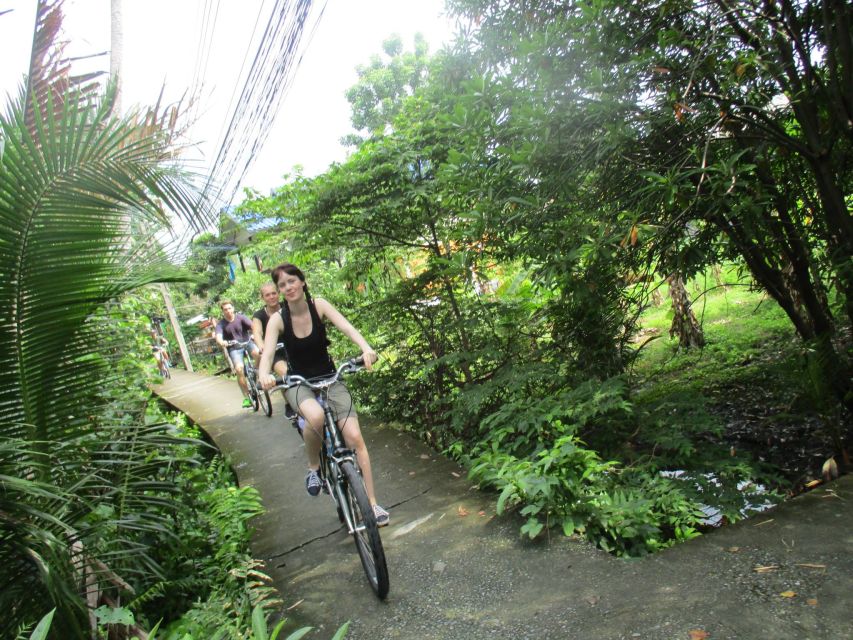 Bangkok Full-Day Bike Tour With Boat Transfer and Lunch - Boat Transfer and Lunch Experience