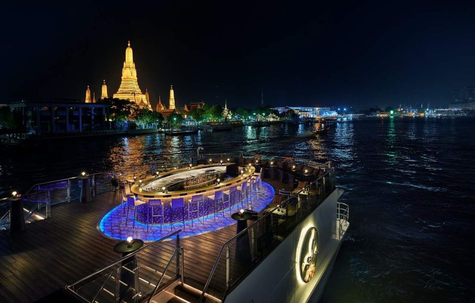 Bangkok: Saffron Chao Phraya River Dinner Cruise - The Romantic Experience Onboard