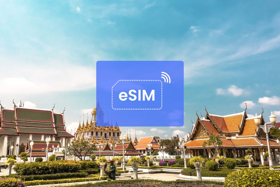 Bangkok: Thailand/ Asia Esim Roaming Mobile Data Plan - Payment and Reservation Options