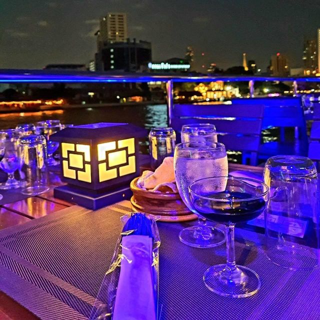 Bangkok: VELA Dinner Cruise Ticket - Inclusions