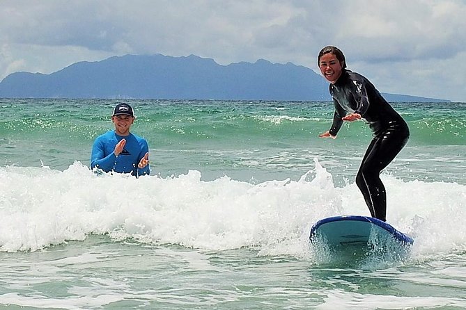 Beginner Surf Lesson at Te Arai Beach - Inclusions Provided