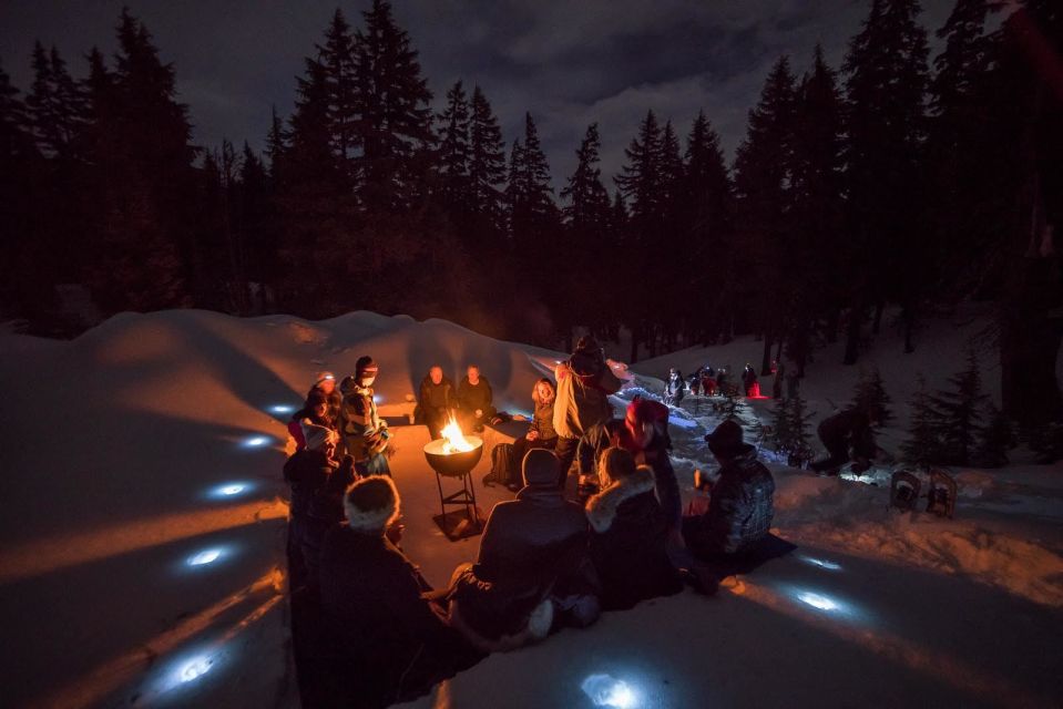 Bend: Cascade Mountains Snowshoeing Tour and Bonfire - Location Details