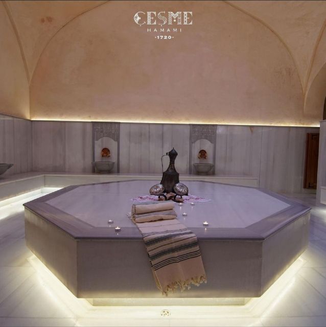 Best of Turkish Bath : Historical ÇeşMe Hammam Since 1720 - Rose-Scented Foam Massage Experience