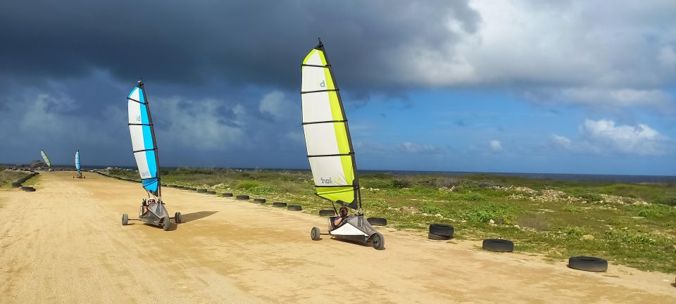 Blokart Landsailing on the Shores of the Caribbean Bonaire - Safety Measures and Instruction
