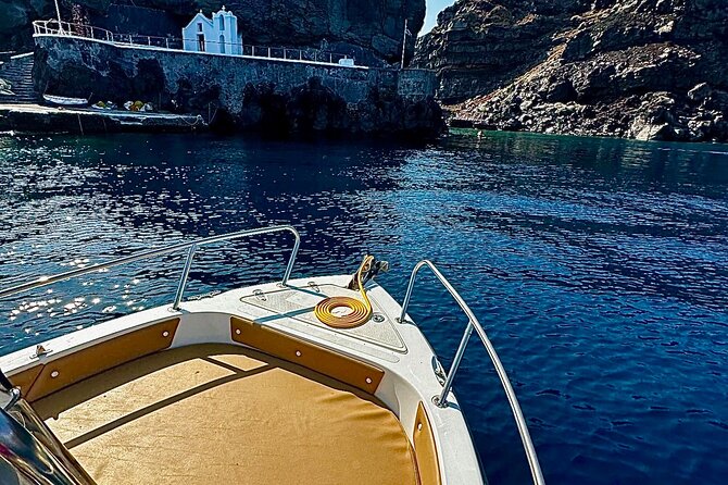 Boat Rental in Santorini - Weather and Cancellation Policy